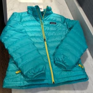 NWT Girls Patagonia down puffer jacket M 8
